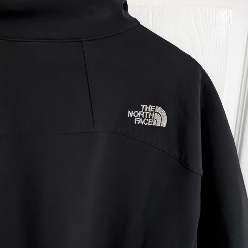 The North Face Mens Jacket Black Full Zip Coat Size Large - Picture 4 of 5